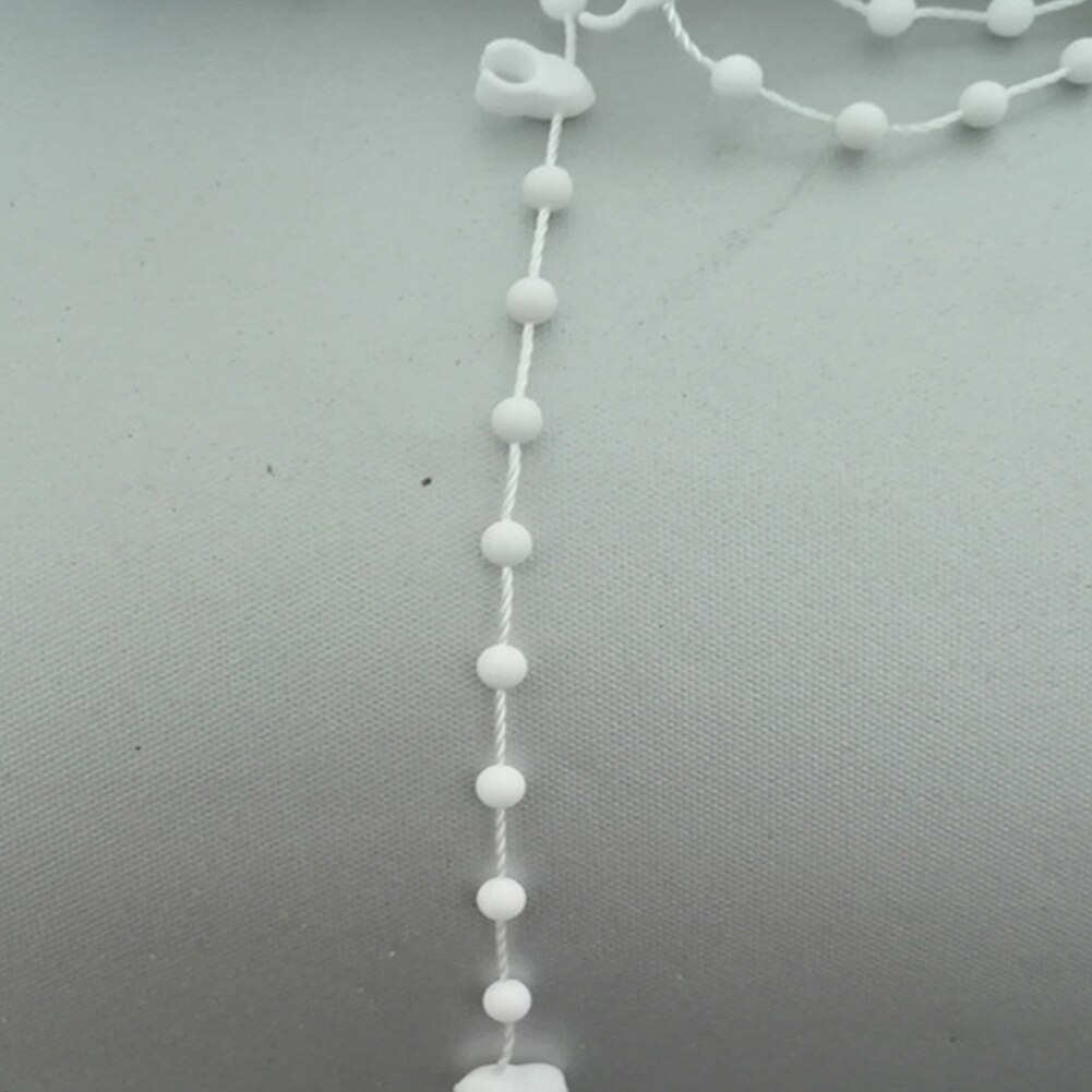 10M Home Window Accessories White Vertical Blind Bottom Link Bead Chain Parts bath bedroom Spares Blinds Roman Shade Shutter