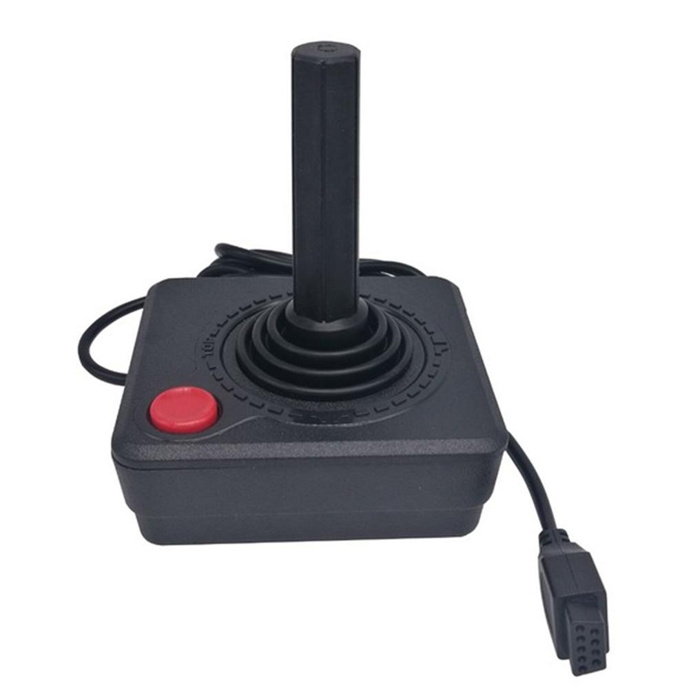 Clássico retro atualizado 1.5m controlador gamepad joystick para atari 2600 jogo rocker com alavanca de 4 vias e único botão de ação