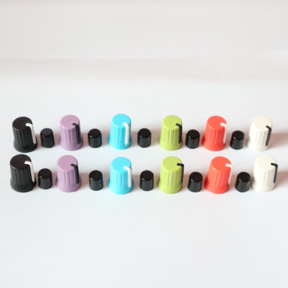 12pcs Rotary Knob NI For Traktor Kontrol Z1 Z2 S2 S4 S5 S8 DJ Controller Mixer colorful item you can chose any color