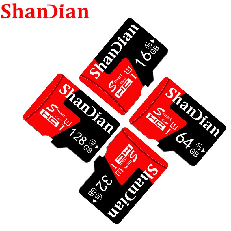 Shandian Top Geheugenkaart Micro Sd 128Gb 64Gb 32Gb 16Gb 8Gb Micro Sd Kaart Cartao De memoia Voor Telefoon/Tablet/Pc