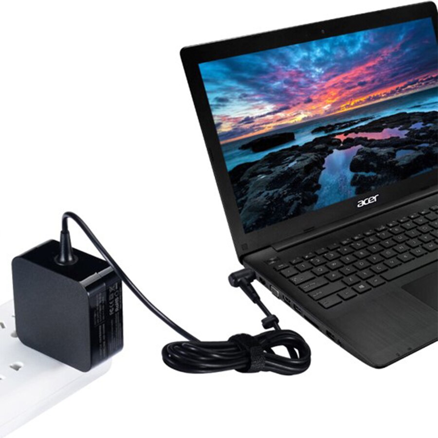 Bærbar oplader 65w ac opladerfit til lenovo ideapad flex 4 5 6 14 15 adlx 65 ccgu 2a s145 s340 s540 flex 4-1470