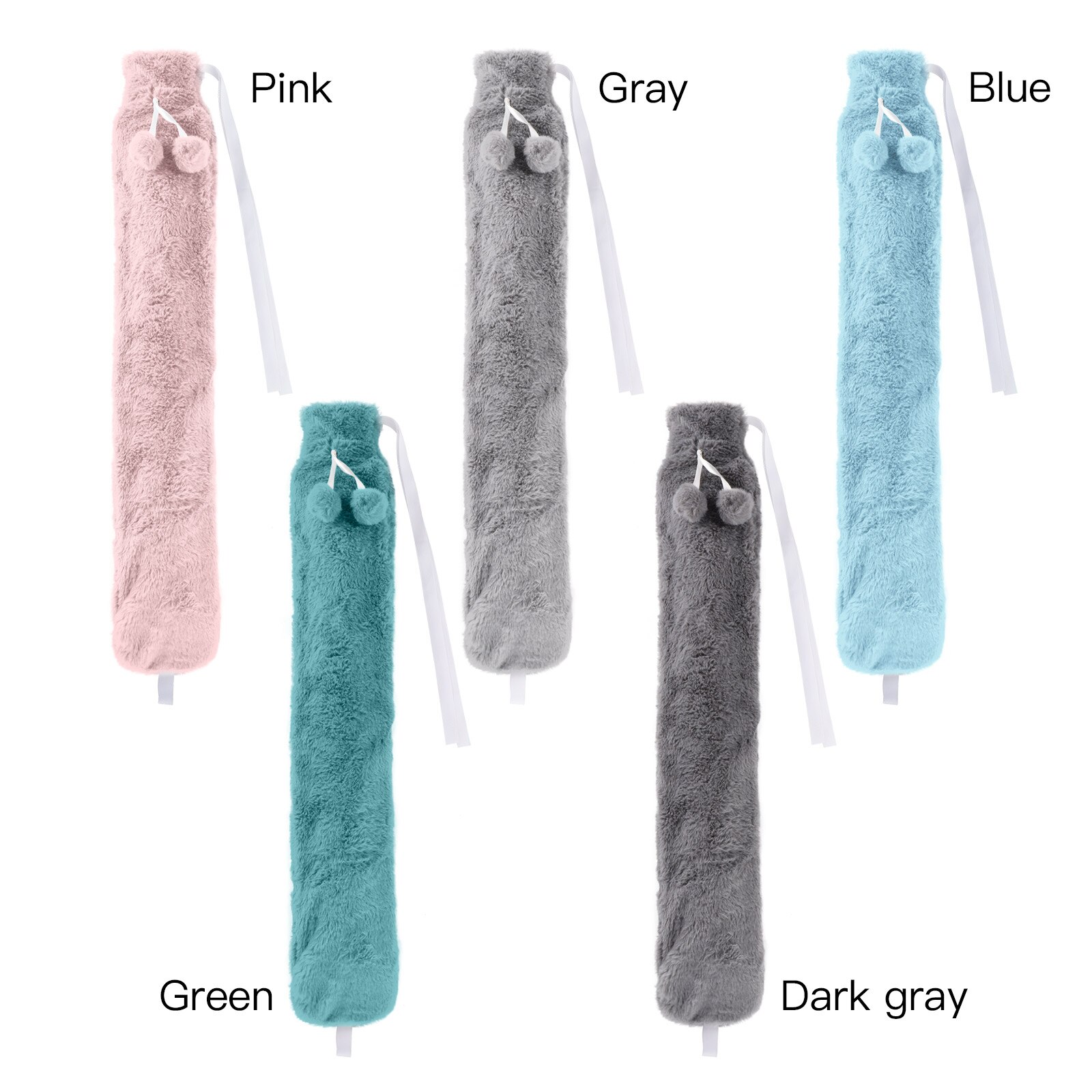 Warm Water Bag Water Bottle Bag Long Water Bottle Removable Rubber Strip Perfect Rubber Water Bottle