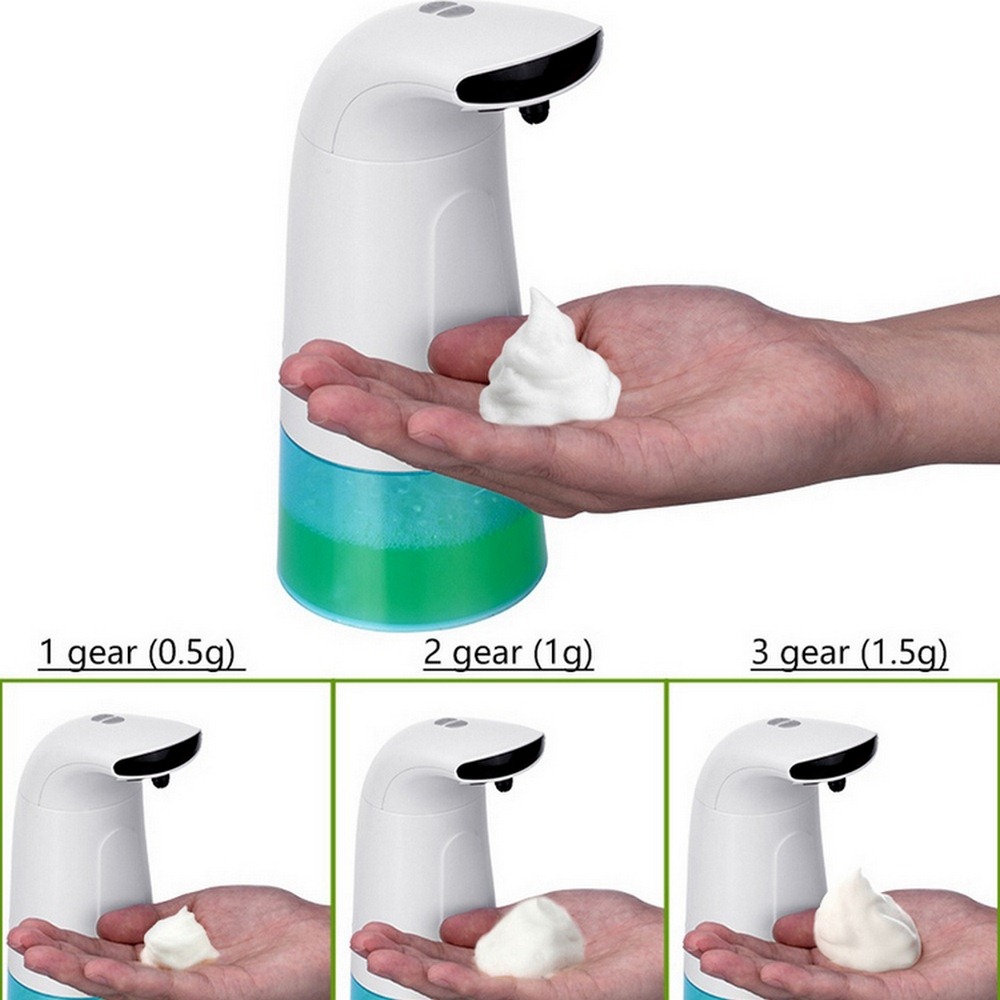 Non-contact automatic intelligent use convenient soap dispenser sensor foam infrared sensor sterilization bathroom kitchen 250ml