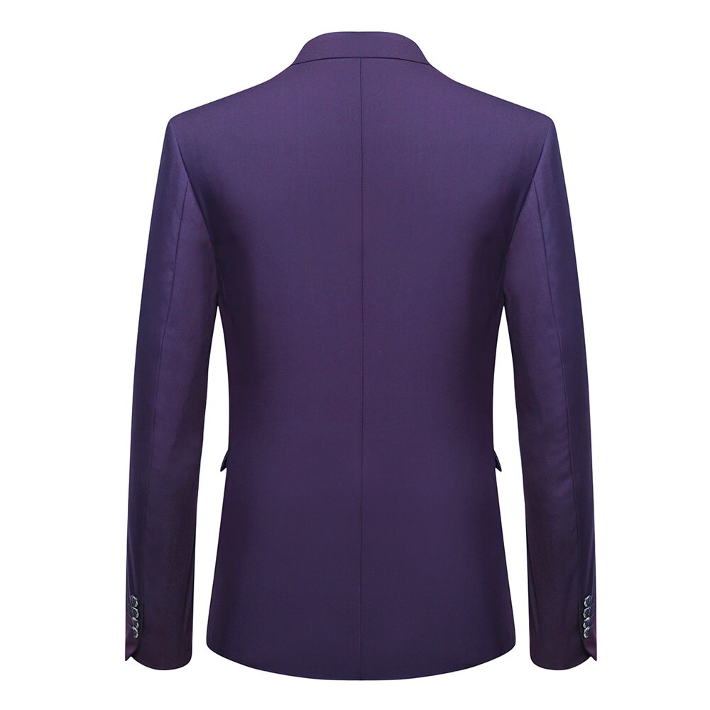 Yunclos nyeste blazere til mænd bryllupsfestkjole blazer & bukser slim fit jakkesæt med én knap blazere jakkesæt til mænd blazere jakker