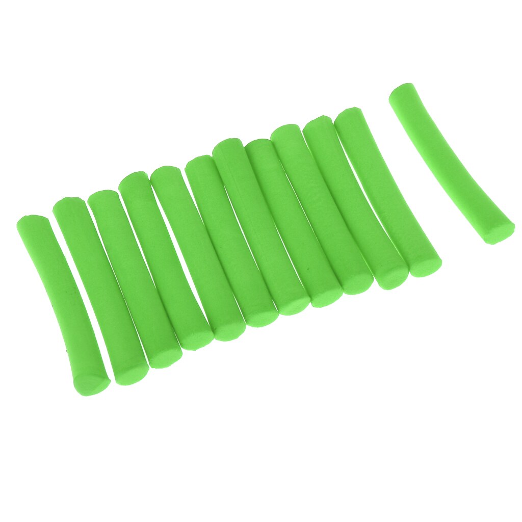 Premium Eva Karpervissen Schuim Stok Cilinder Float Maken Vliegbindset Rig Sticks Pop-Ups Baits 50 Mm Vissen accessoires: Green