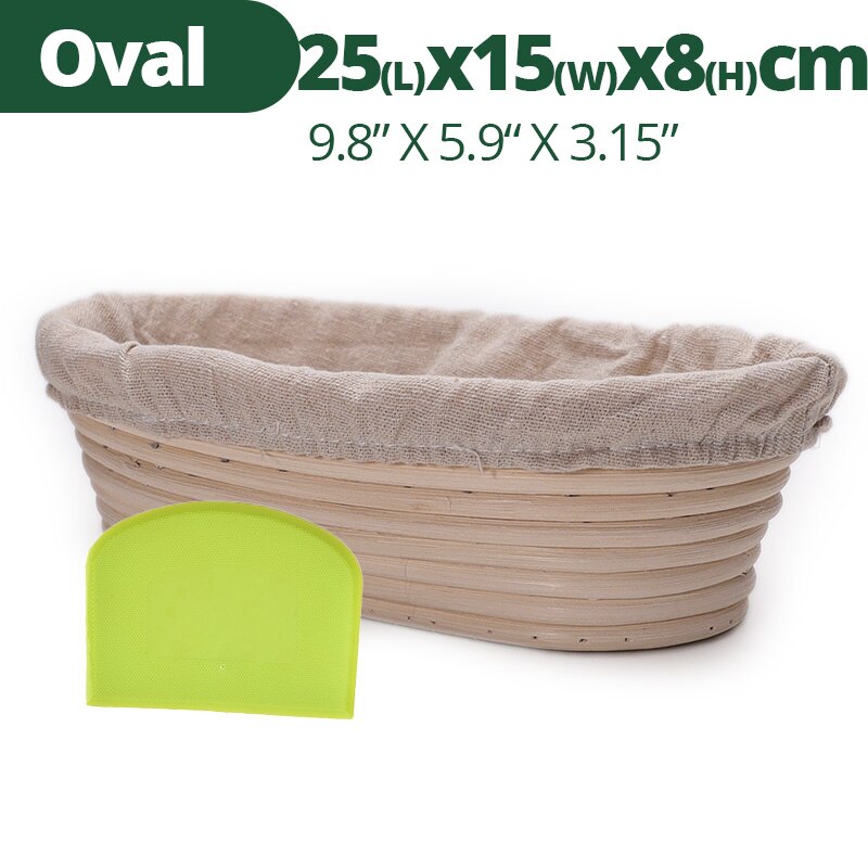 Bread Banneton Proofing Basket Round/Oval - Baskets Sourdough Brotform Proofing Basket for Sourdough Bread Making: violet