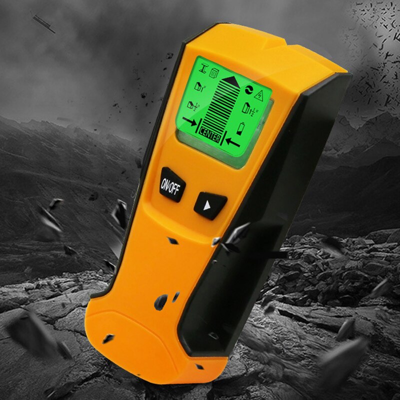 3 In1 Pinpointer Metal Detectors Stud Center Finder Search Metal AC Live Wire Detector Wall Scanner Gold Finder Electric Box
