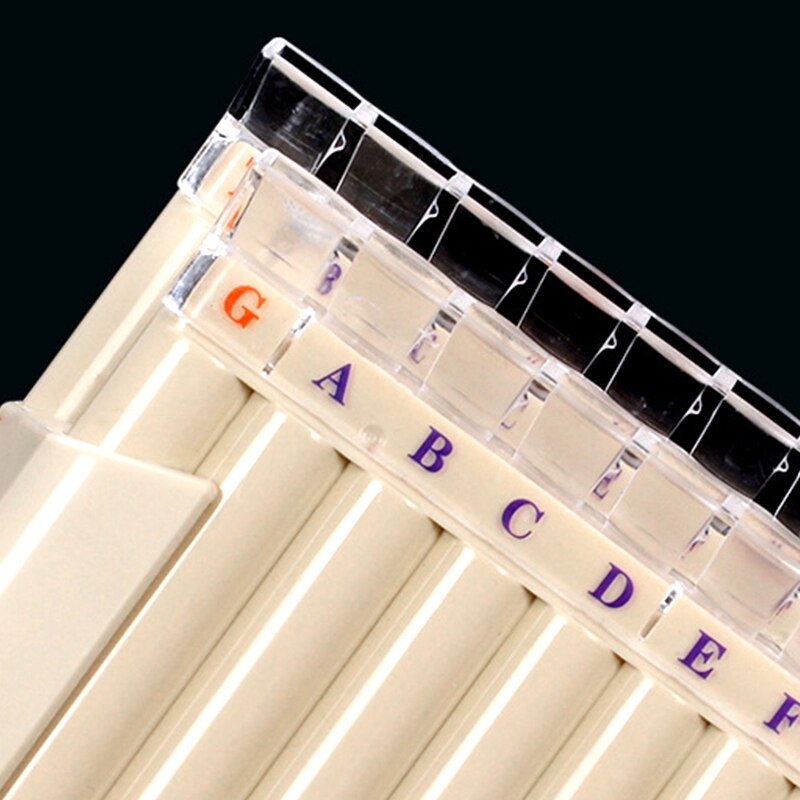 Pan Flöte 36 Rohre Multifunktions Panflöte Harz für Schule Studenten Musical Instrumente Musical Instrument Liefert