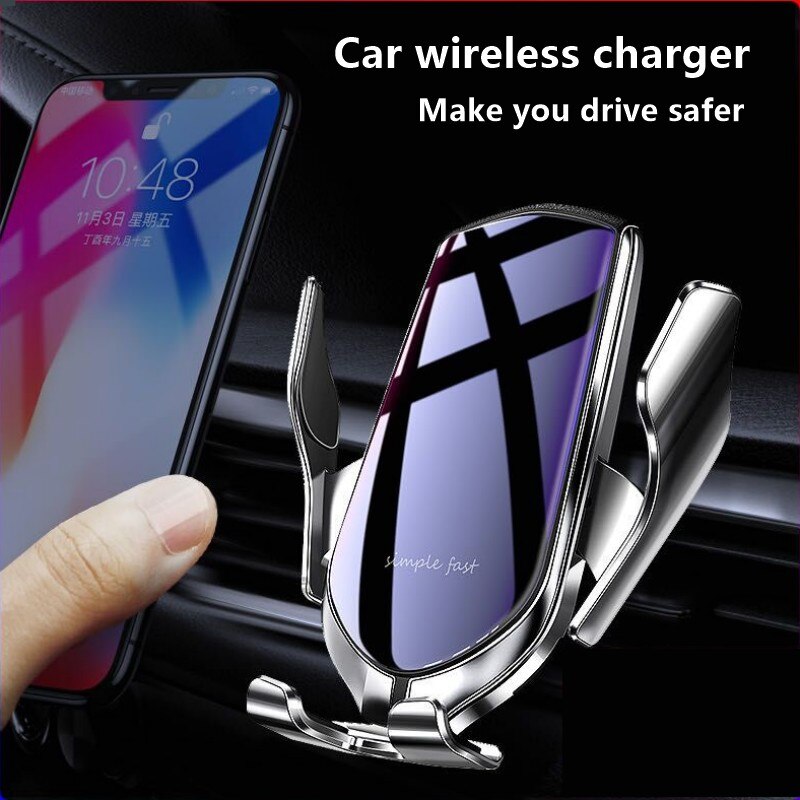 Clever Induktion Drahtlose Ladegerät Auto praktisch Halfter Auto Unterstützung Navigation Stand Schnelle Ladung