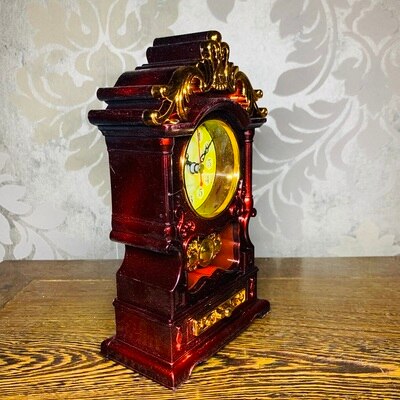 Vintage Bureau Retro Klokken Klassieke Royalty Woonkamer Tv Kast Bureau Keizerlijke Inrichting Zitten Slingeruurwerk