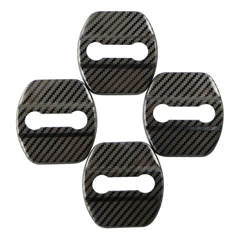 Xburstcar for Nissan X-trail Xtrail T32 - 4Pcs/Set Car Door Lock Protective Cover Doors Lock Trim Accessories