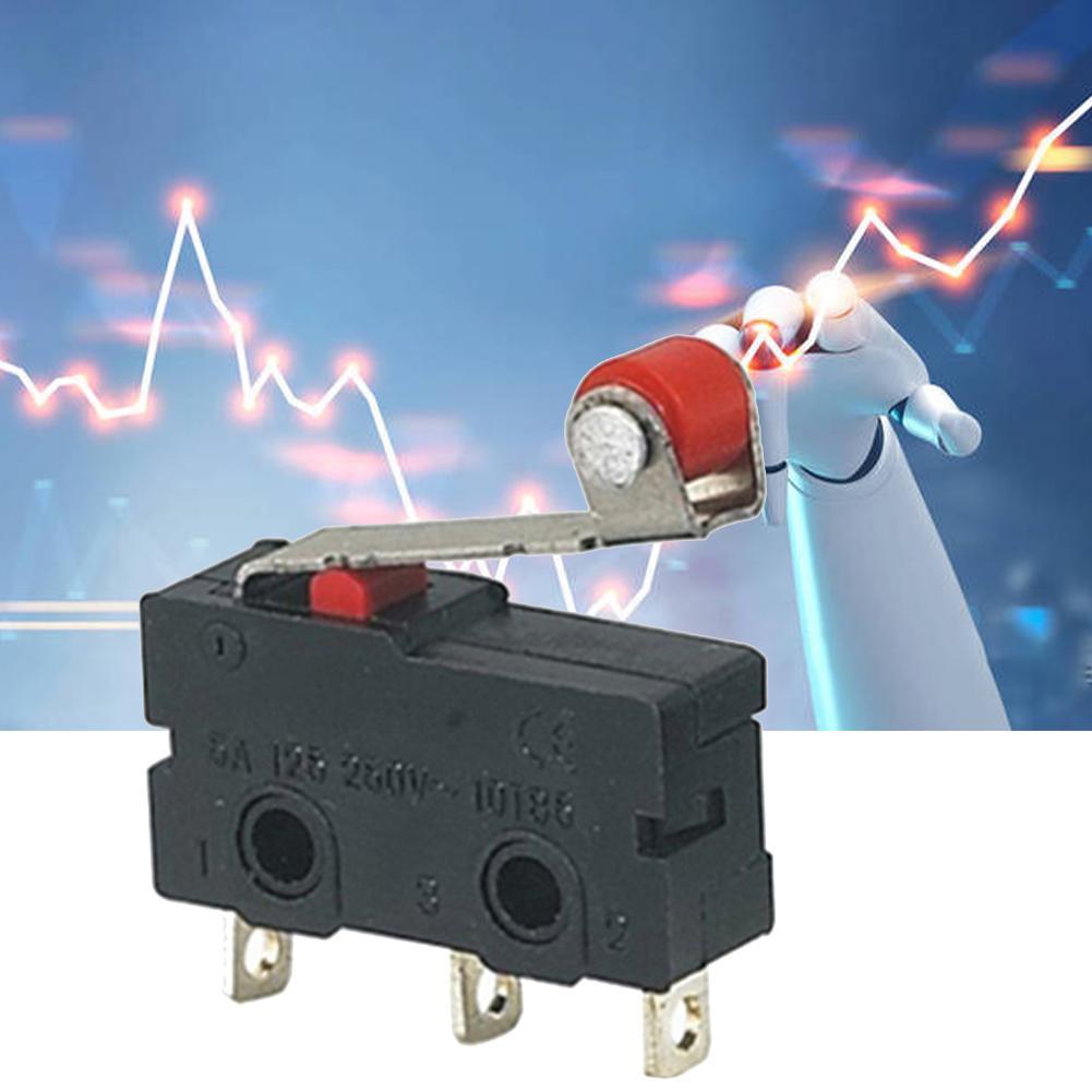 Microinterruttore P1C7 dell'orologio della maniglia rotonda 5A 250V del Mini commutatore del tatto di 3 pc KW12-3