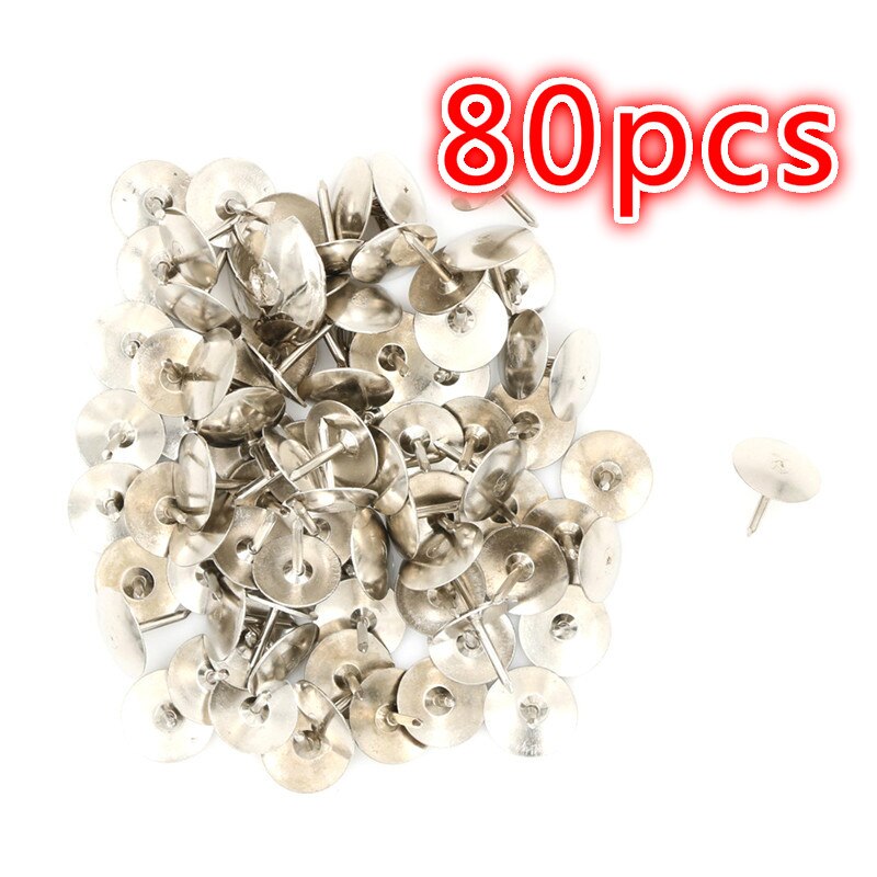 400pcs Round Plastic Head Steel Point Push Pins Map Thumb Tacks Pin Office School Supplies: as pic
