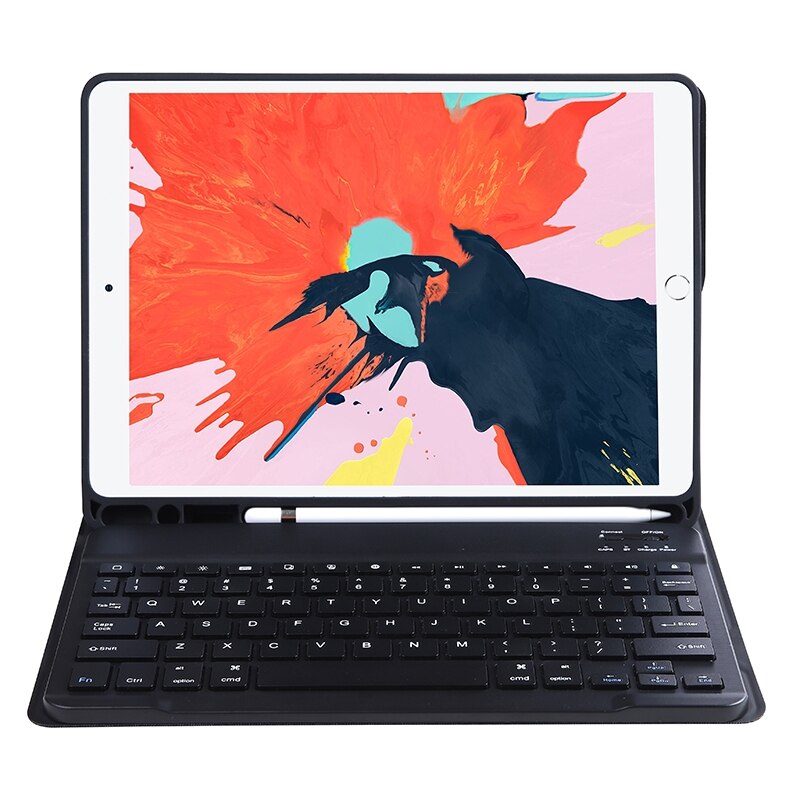 Tablet Wireless Bluetooth Keyboard Case Voor Ipad Air4 10.9th Generatie Snoep Kleuren Met Stand &amp; Pen Slot Tablet Toetsenbord