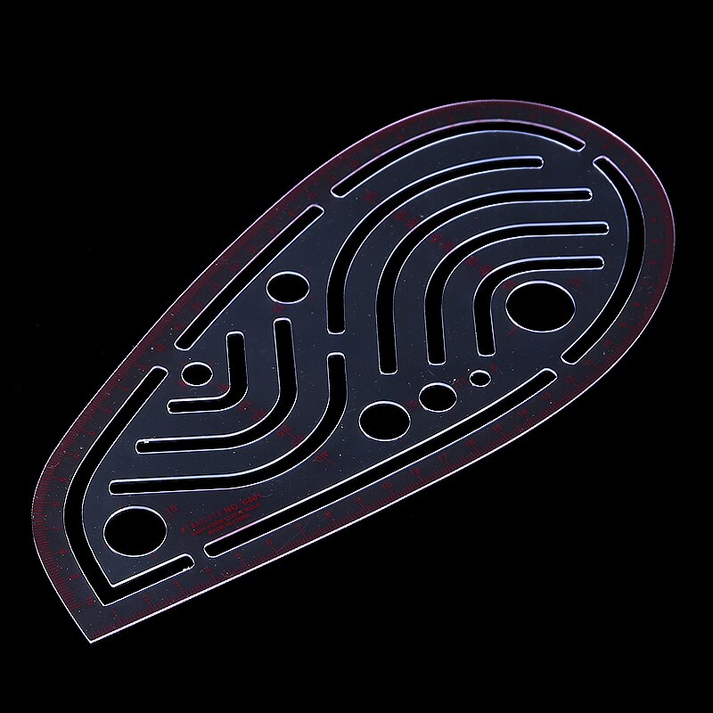 6pcs Sewing Ruler Set Measuring Gauges for Craft DIY Multi-function Quilting Seam Yardstick Sewing Patchwork Drawing Curve Ruler