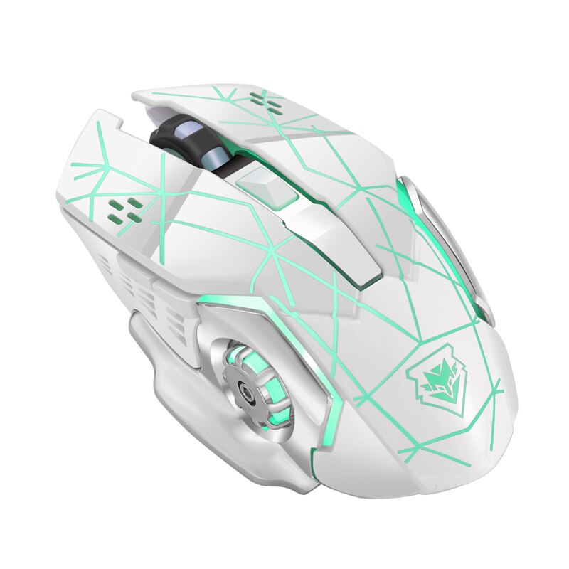 2.4Ghz Wireless Optical Computer X8 Mouse Wireless Charging Game Mouse Mute Luminous Mechanical for Gamer PC