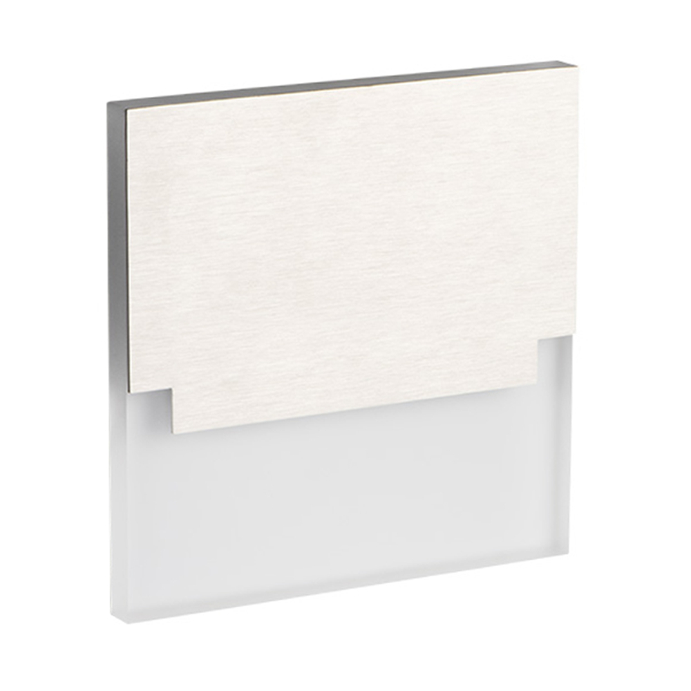 Moderne LED-wand licht 3W acryl wand leuchte Embedded footlight Indoor Treppen schritt dekorative nacht lichter Moderne led wand lampen: Irregular aluminium / 3W Cool White