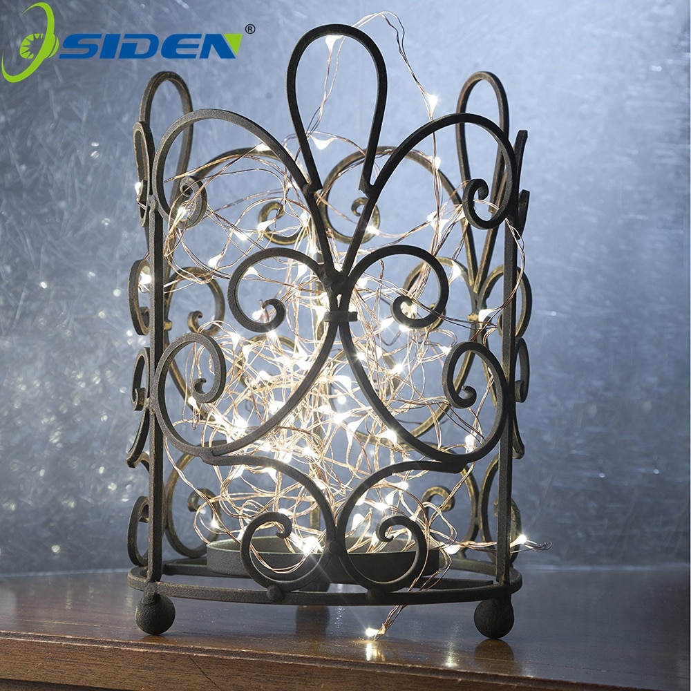 12V String Lights 16.5ft 33ft with Wireless Waterproof Flexible Copper Wire Decorative LED Lights Outdoor Indoor