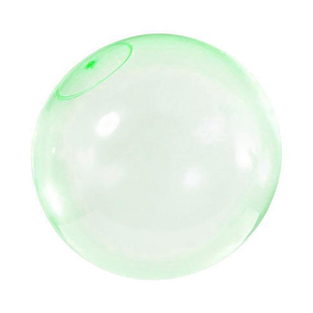 Baby Bubble Balls Soft Squishys Air Water Filled Balloons Blow Up For Children Summer Outdoor Games bath Balloon Toys: Green M