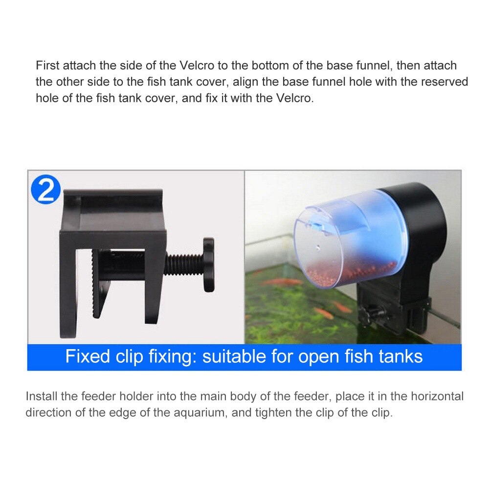 Visvoeder wifi programmeerbaar aquarium automatische visvoer dispenser voor aquarium elektronische timer voederautomaat 3 maaltijden