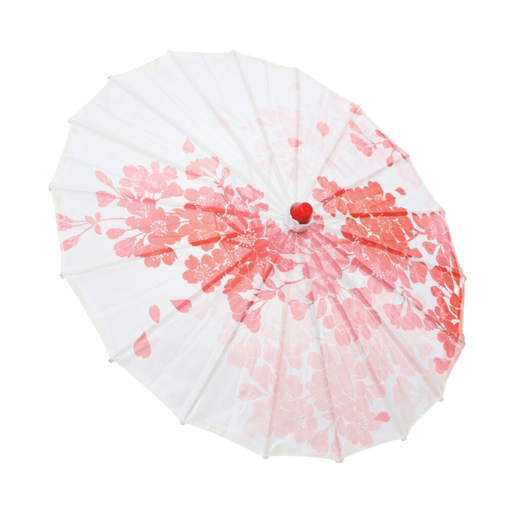Mini Bamboo Umbrella Classical Chinese Style Cosplay Umbrella Stage Dance Prop Craft Umbrella Photography Prop (Pink): Default Title