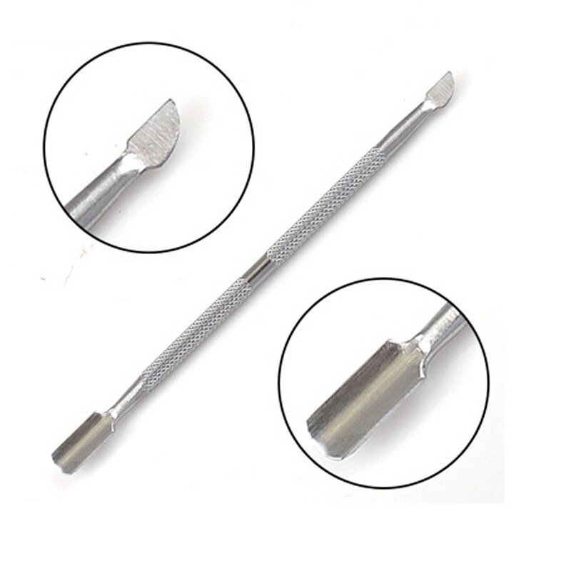 Addfavor negle skønhedsværktøj sæt negle neglebånd pusher manicure frugt neglelakfjerner cap klip makeup servietter bomuldstilbehør: Bbt 006