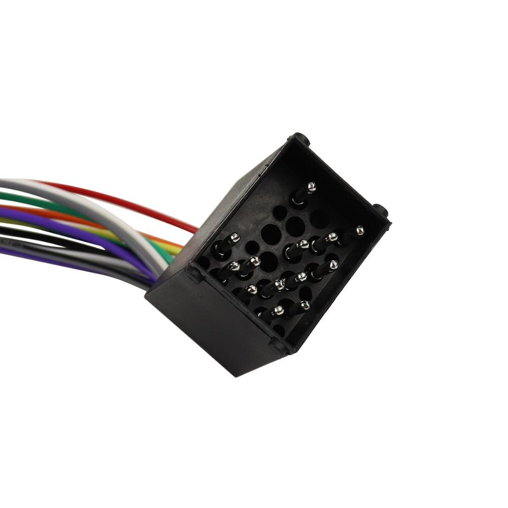 Iso ledningsnett adapter for bmw 3 5 7 8 serie  e46 e39 land rover discovery mini kabel plugg adapter kontakt