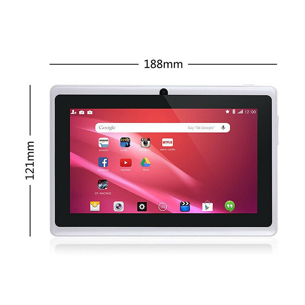 7 Inch 512 Mb + 8 Gb Quad-Core Tablet Zakelijke Tablet Met Android4.4 Systeem 1024*600 Resolutie voor Kantoor Werk