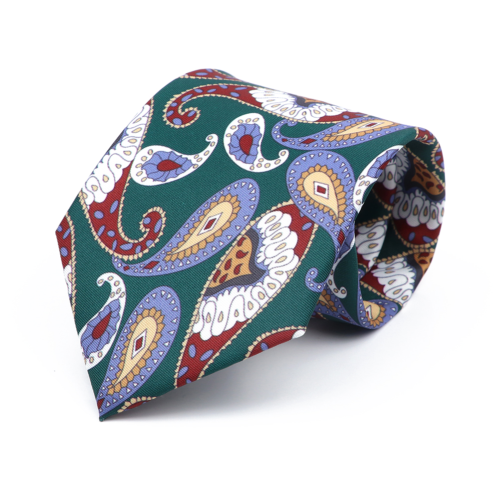 9cm Brown Blue Men Tie Vintage Floral Geometry Print Necktie Mens Wedding Business Meeting Suit Shirt Daily Wear Accessories: Gold