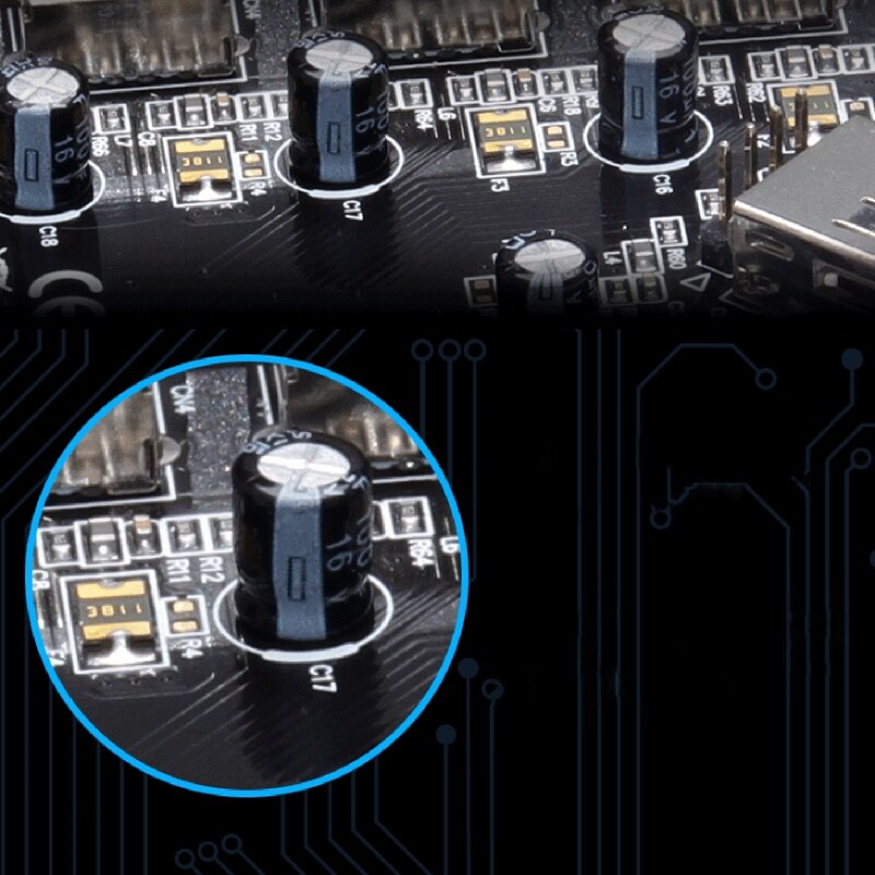 Extensor de adaptador PCI a USB 2,0 para PC de escritorio