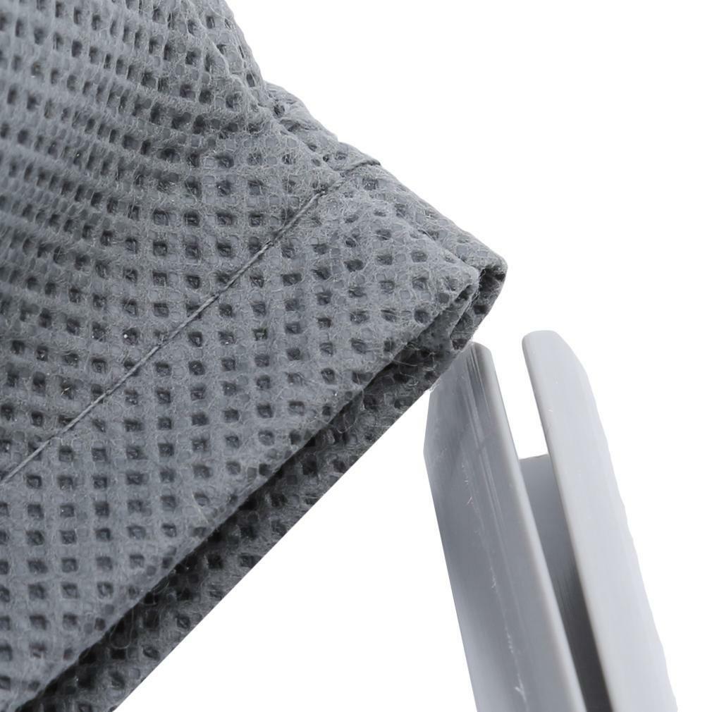 Vaskbar kludpose skraldeposer til støvsuger lynlås genanvendelig