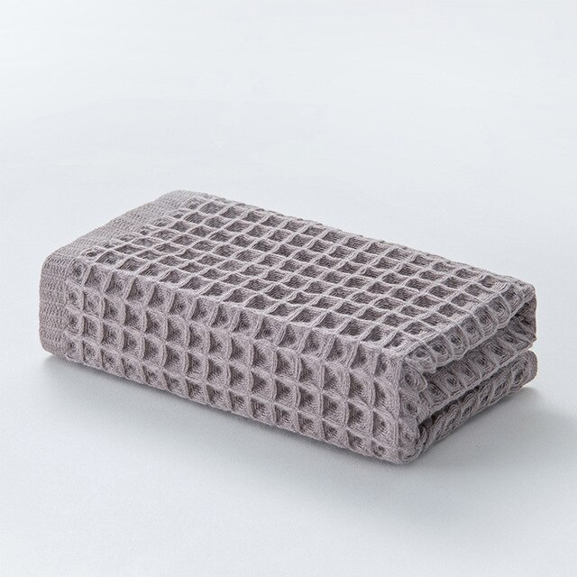 100% Cotton Hand Towels for Adults Plaid Hand Towel Face Care Magic Bathroom Sport Waffle Towel 34 X 74 CM: 5