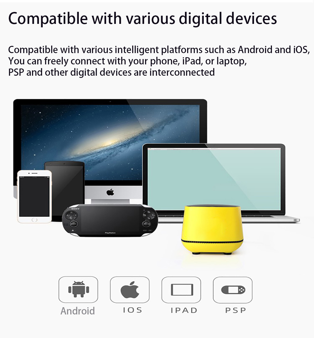 Bärbar skrivbordshögtalare, subwoofer, trådbunden usb med bluetooth-funktion liten högtalare för bärbara datorer, telefoner , mp3, mp4,  surfplattor