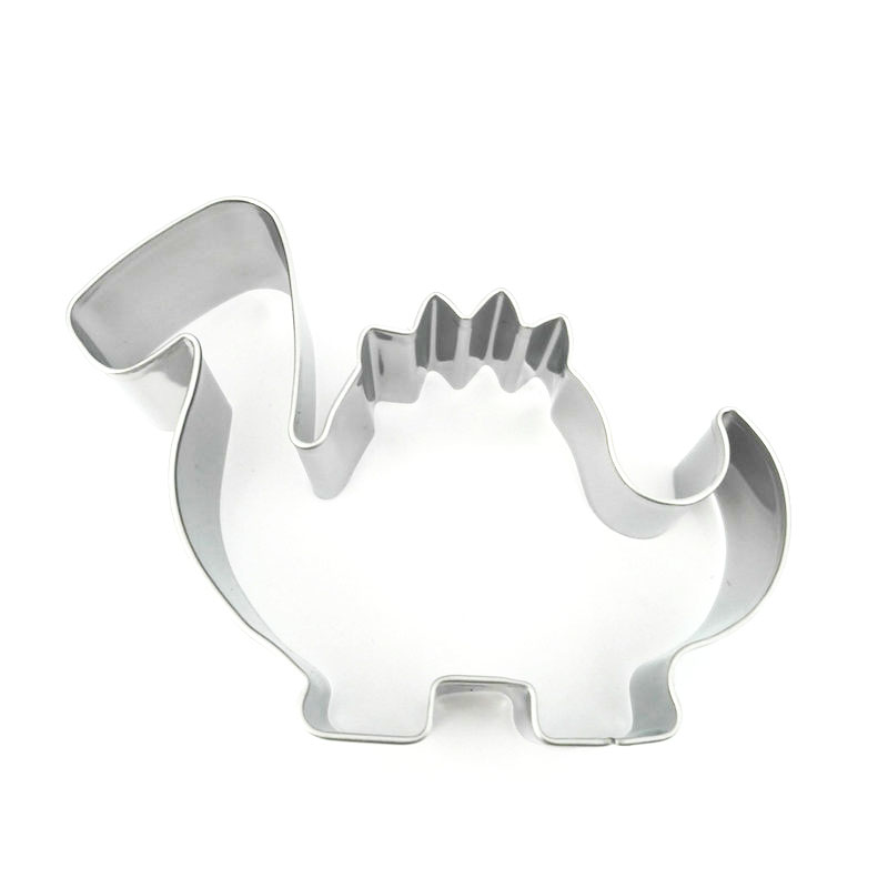Dinosaurus Cookie Cutter Fondant Biscuit Mold Cake Decorating Gereedschap Bakken Accessoires: Donkergrijs
