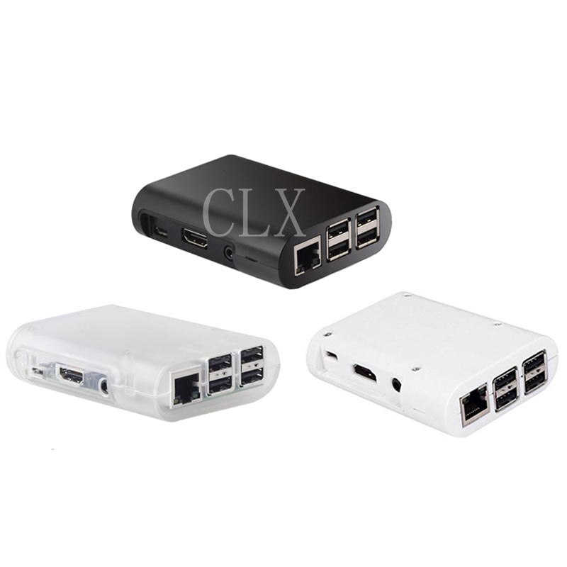 Raspberry PI 3 model B Case Cover Shell Enclosure ABS Plastic Box for Raspberry PI 2 Model B and Model B+