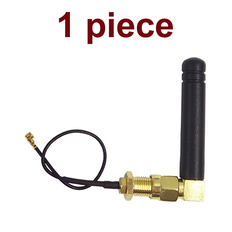 433MHz Antenna 2.5dbi SMA Male Connector folding 433 mhz antena waterproof directional antenne + 21cm RP-SMA/u.FL Pigtail Cable: 1 piece