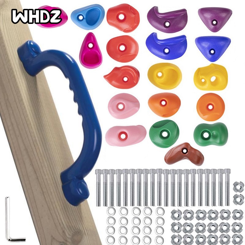 Klimmen Houdt Voor Kinderen En Volwassenen, rotsklimmen Houdt-Montage Hardware Inbegrepen-Klimmen Rotsen Voor Diy Klimwand