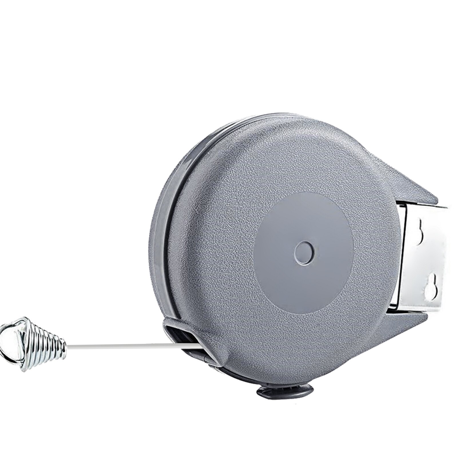 Retractable Clothesline Portable Heavy Duty PVC Retracting Clothes Line Single Line 49 Feet Clothes Drying Rack for Outdoors