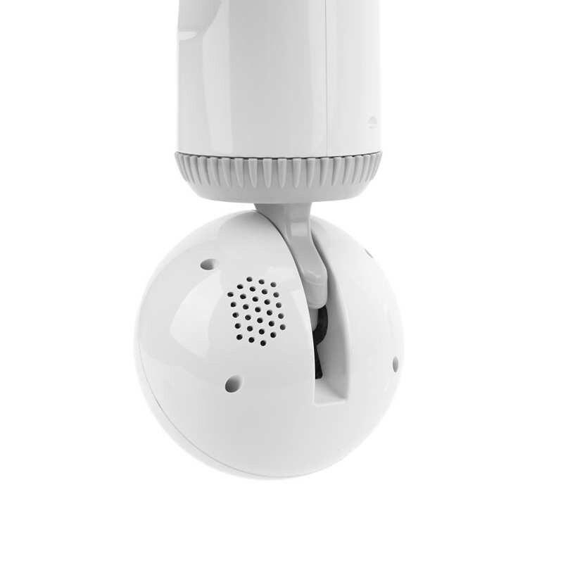 Wireless IP LED Camera Sound Light Dual Alarm Device Sharing Light Bulb Camera 3MP HD Auto Tracking Remote Playback Motion