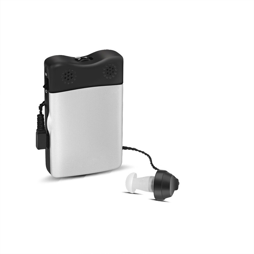 MaiHear-Audífono de bolsillo para adultos y personas mayores, amplificador Personal con auriculares, dispositivo de sonido pequeño, batería: Default Title