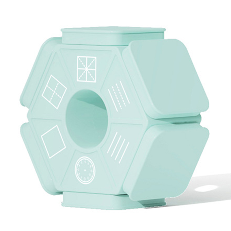 1pcs Seal Six-sided Teacher Seal Award Badge Special for Kids Children QJY99: Green