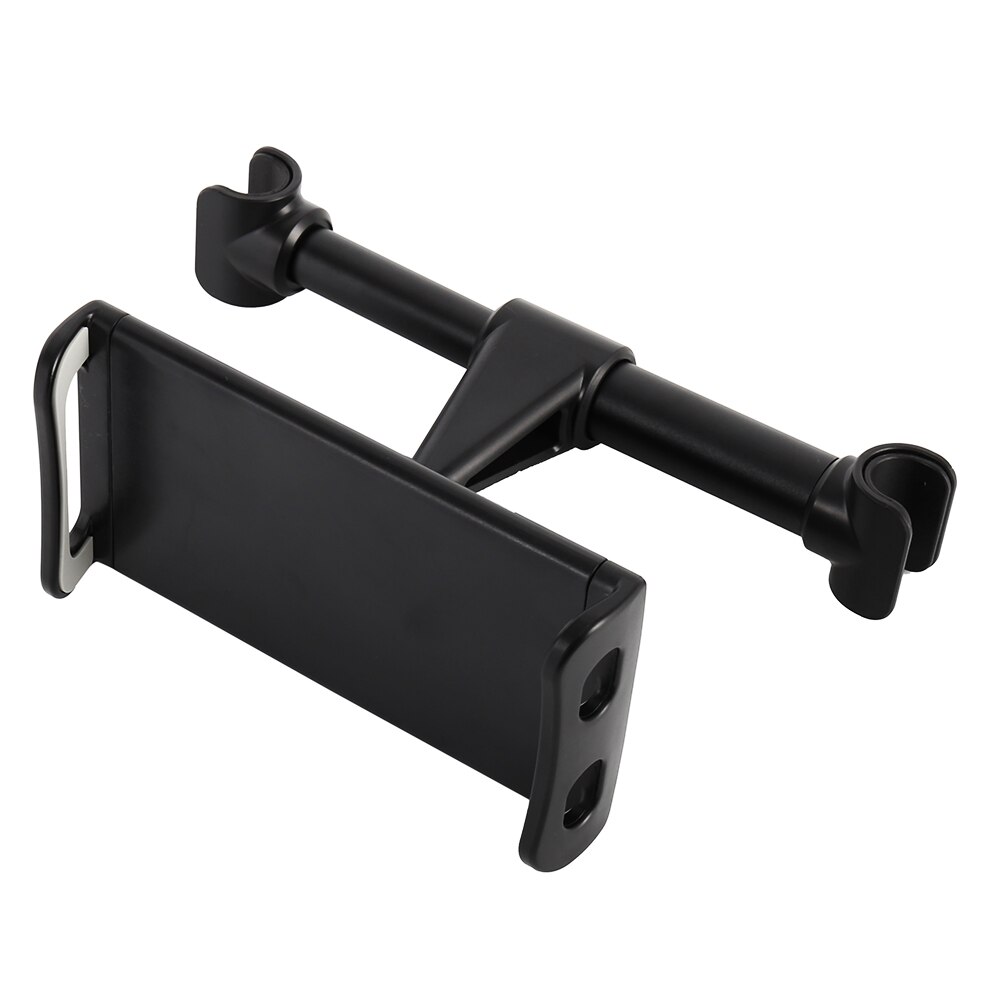 1Pcs Tablet Auto Houder Zetel Auto Achter Kussen Telefoon Houder Achter Hoofdsteun Montagebeugel Voor Iphone X8 Ipad Mini tablet 4-11 Inch: black