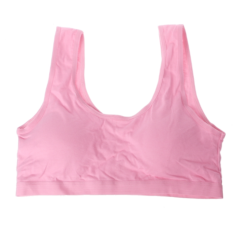 Ropa interior para niñas adolescentes, Sujetador deportivo para adolescentes, ropa interior para entrenamiento de pubertad: 6