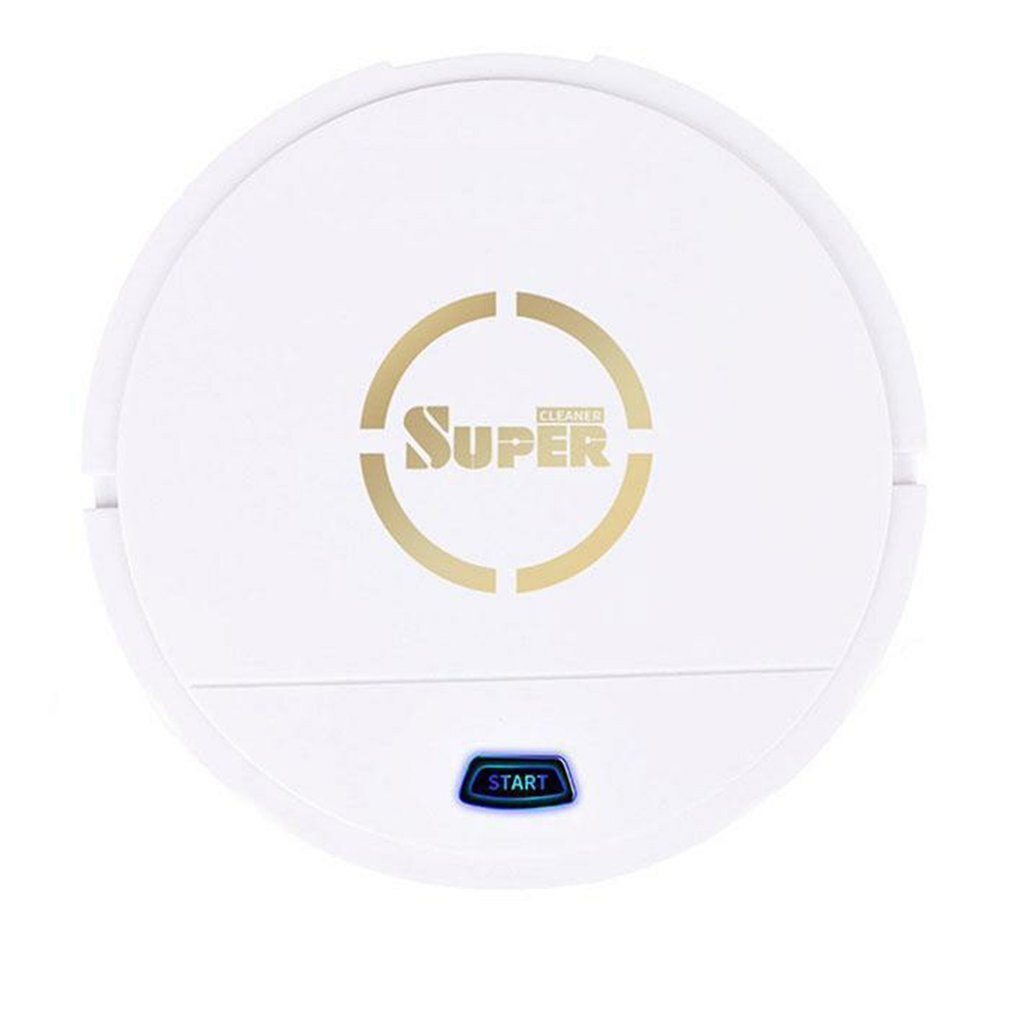 Multi-Function Home Automatic Sweeping Robot Home Charging Cleaner Lazy Smart Vacuum Cleaner: white