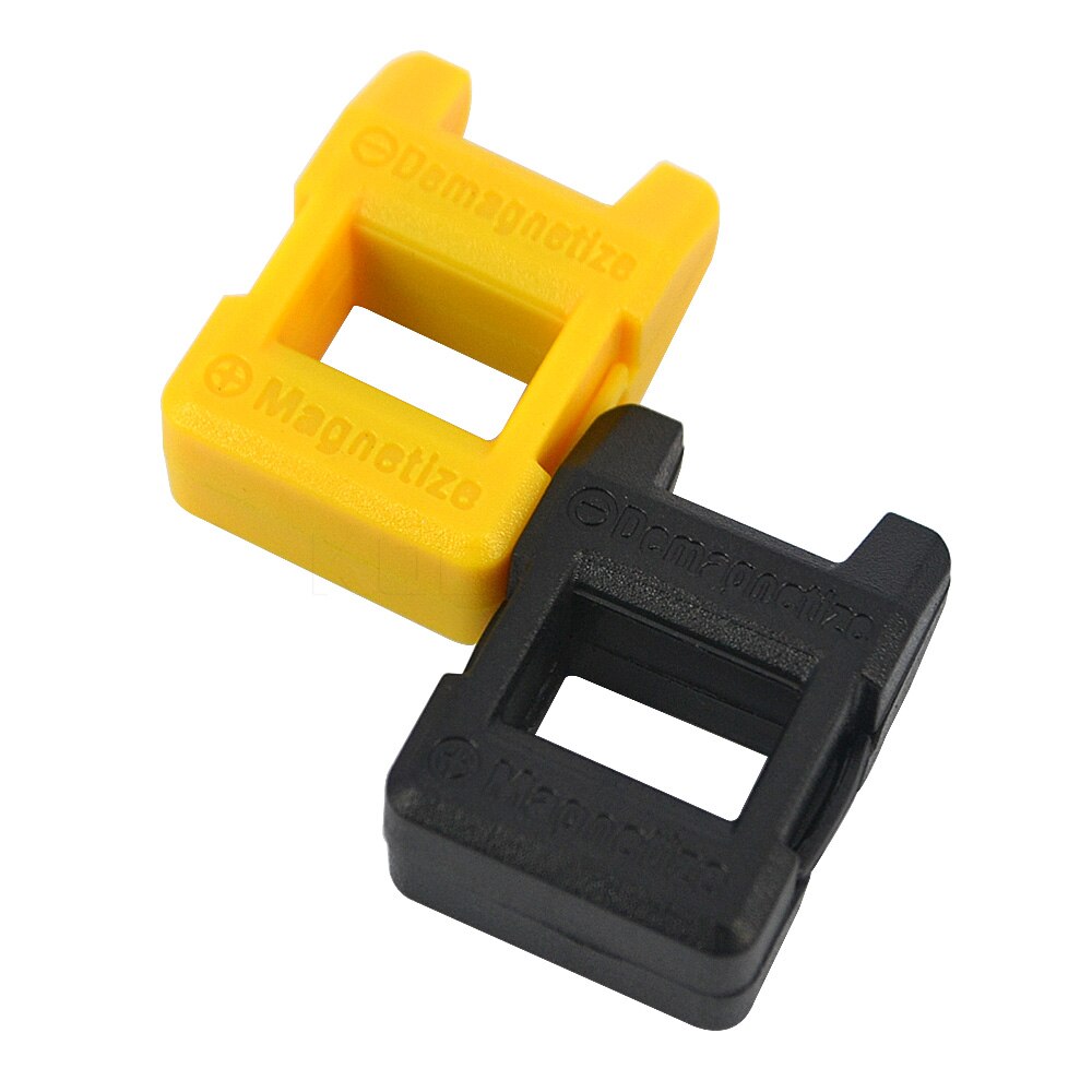 Mini destornillador magnético 2 en 1, herramienta de desmagnetizador, , 4 colores