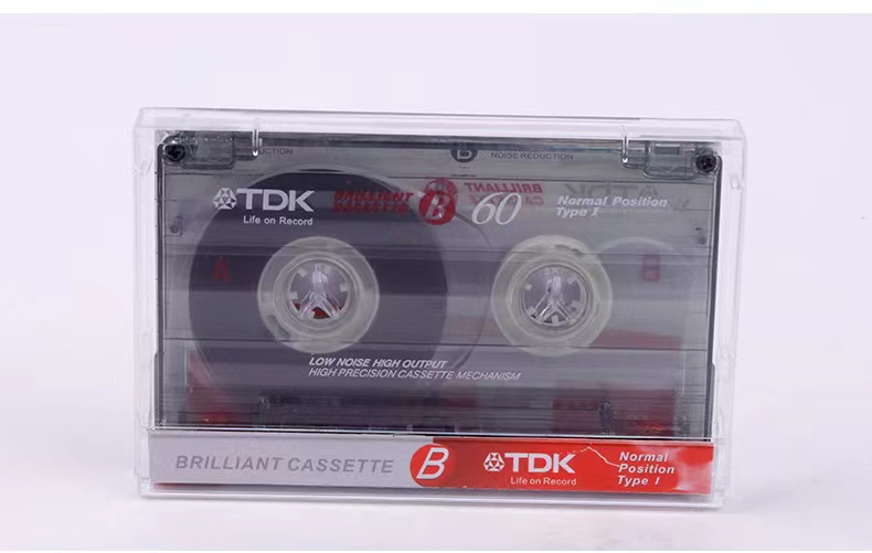 Répéteur de cassette vierge, enregistreur de cassette dédié à 60 minutes d&#39;enseignement de la musique, cassette audio