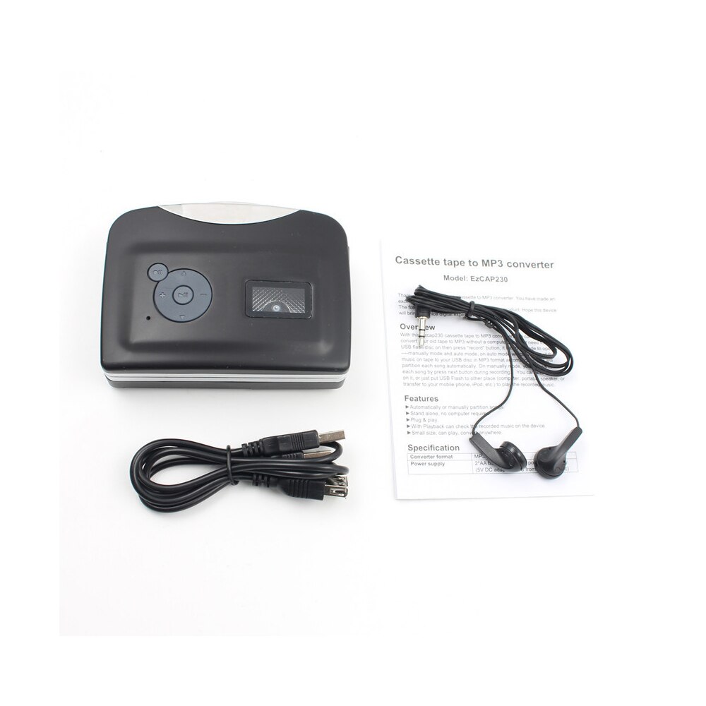 Baladeur à Cassette USB en MP3, convertisseur, clé USB, lecteur Audio stéréo, Capture
