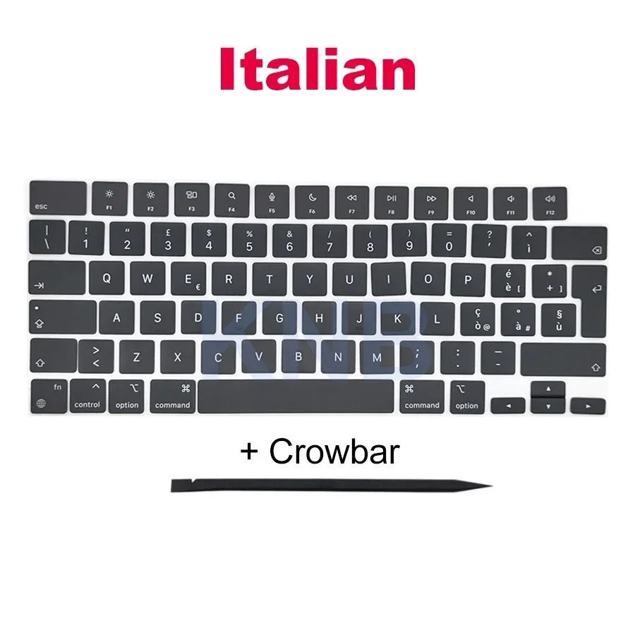 Laptop Keyboard Keys Key Cap Black color For MacBook Air M2 M3 13.6" 15" A2681 A2941 A3113 A3114 Keycap Year: green