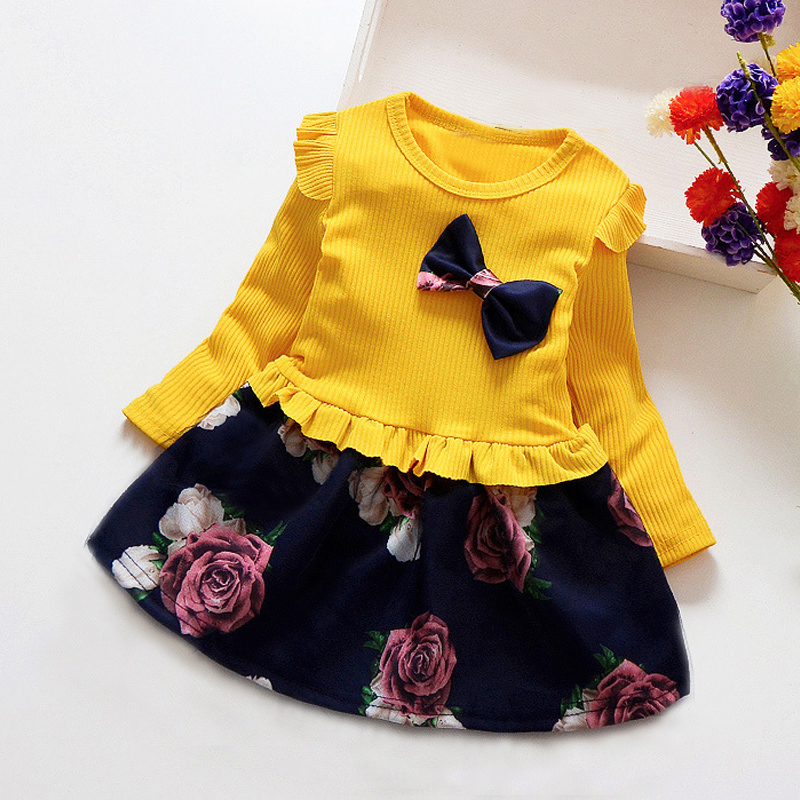 Ensemble Vêtement Bébé Fille JiAmy - Top Manches Longues + Pantalon à Noeud | 2 Pièces | Taille 6 Mois-3 Ans | Coton Doux