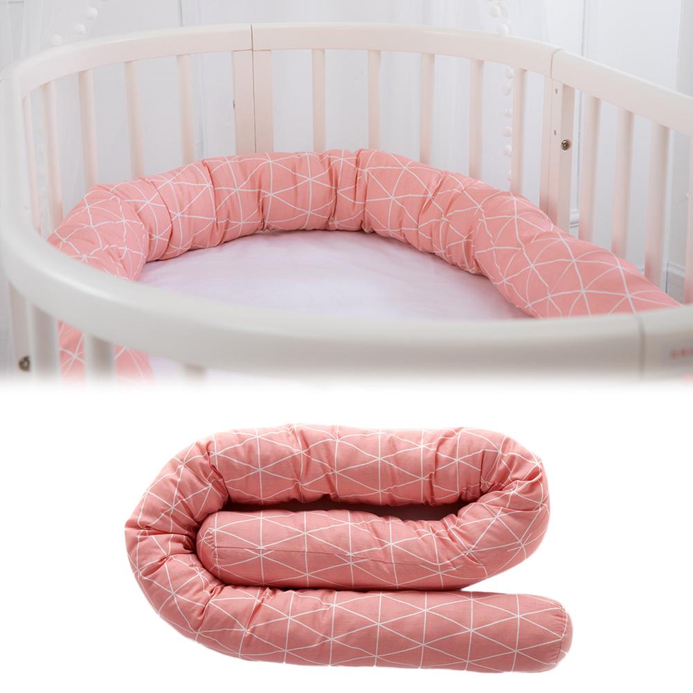 Baby Bett Stoßstange Schlange 79 Zoll Krippe Stoßfänger Cloud Muster Krippe Kissen Kleinkind Neugeborenen Bett Schlaf Stoßstange